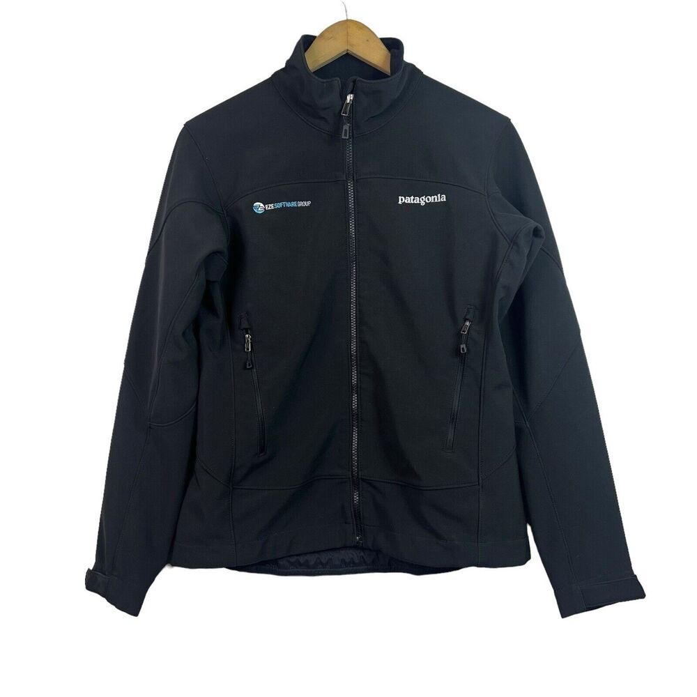 Patagonia Soft Shell Mulberry Jacket Women’s Black Polartec Size S